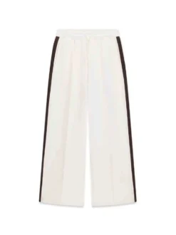 PANTALONE TUTA DONNA - GUESS ATHLEISURE BIANCO - V6YB20 K4334
