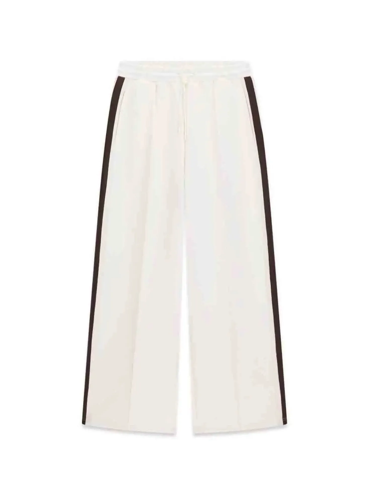 PANTALONE TUTA DONNA - GUESS ATHLEISURE BIANCO - V6YB20 K4334