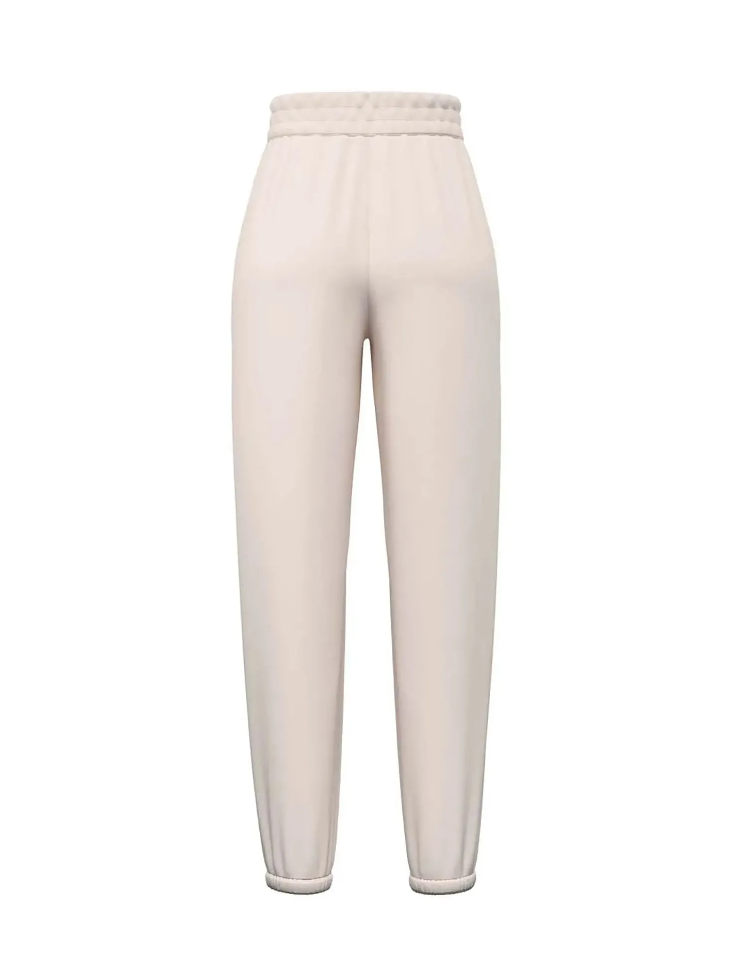 PANTALONE TUTA DONNA - GUESS ATHLEISURE BIANCO - V4BB13 K7UW2