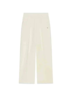 PANTALONE TUTA DONNA - GUESS ATHLEISURE BIANCO - V6YB18 K4315