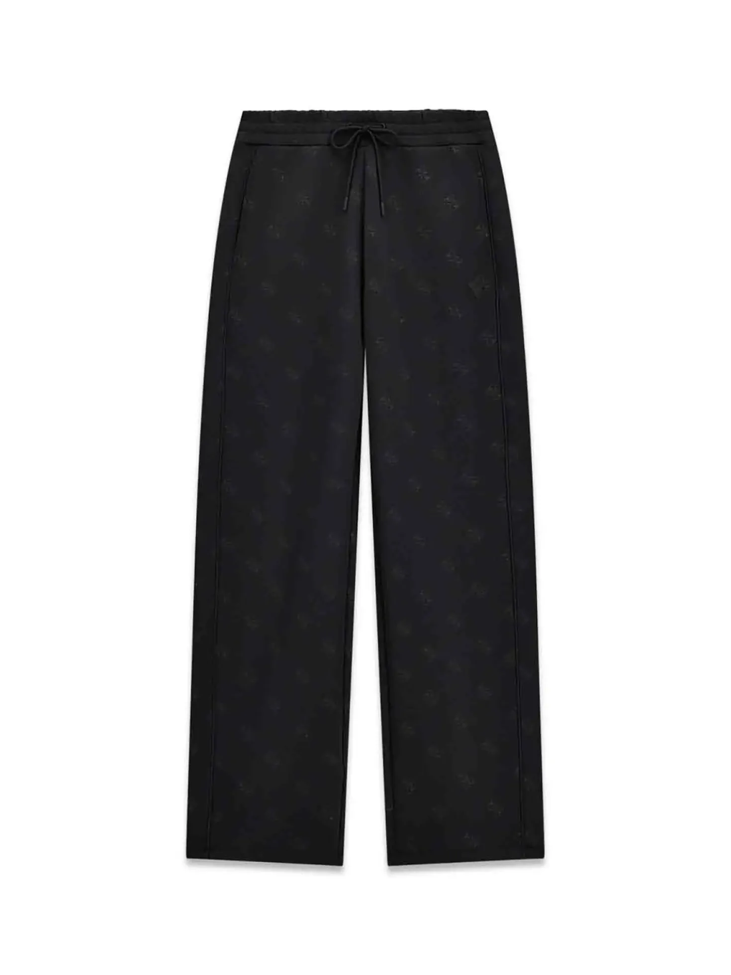 PANTALONE TUTA DONNA - GUESS ATHLEISURE NERO - V6YB10 K4295