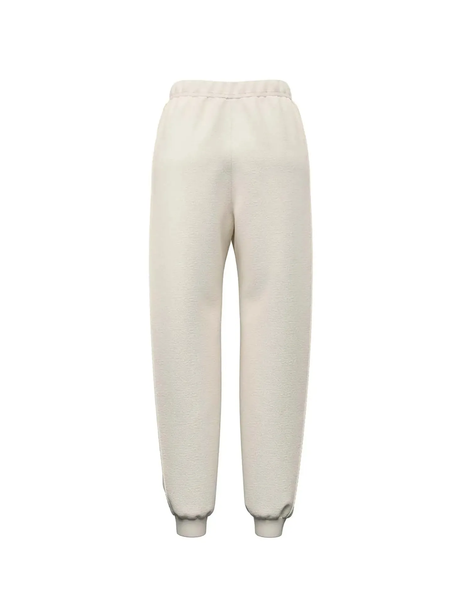 PANTALONE TUTA DONNA - GUESS ATHLEISURE BIANCO - V5BB23 KCX22