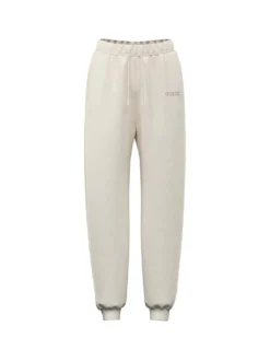 PANTALONE TUTA DONNA - GUESS ATHLEISURE BIANCO - V5BB23 KCX22