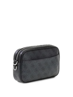 POCHETTE UOMO - GUESS NERO - HMMILO P6150