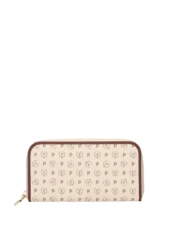 PORTAFOGLIO DONNA - POLLINI AVORIO-MARRONE - TE9001PP02Q11