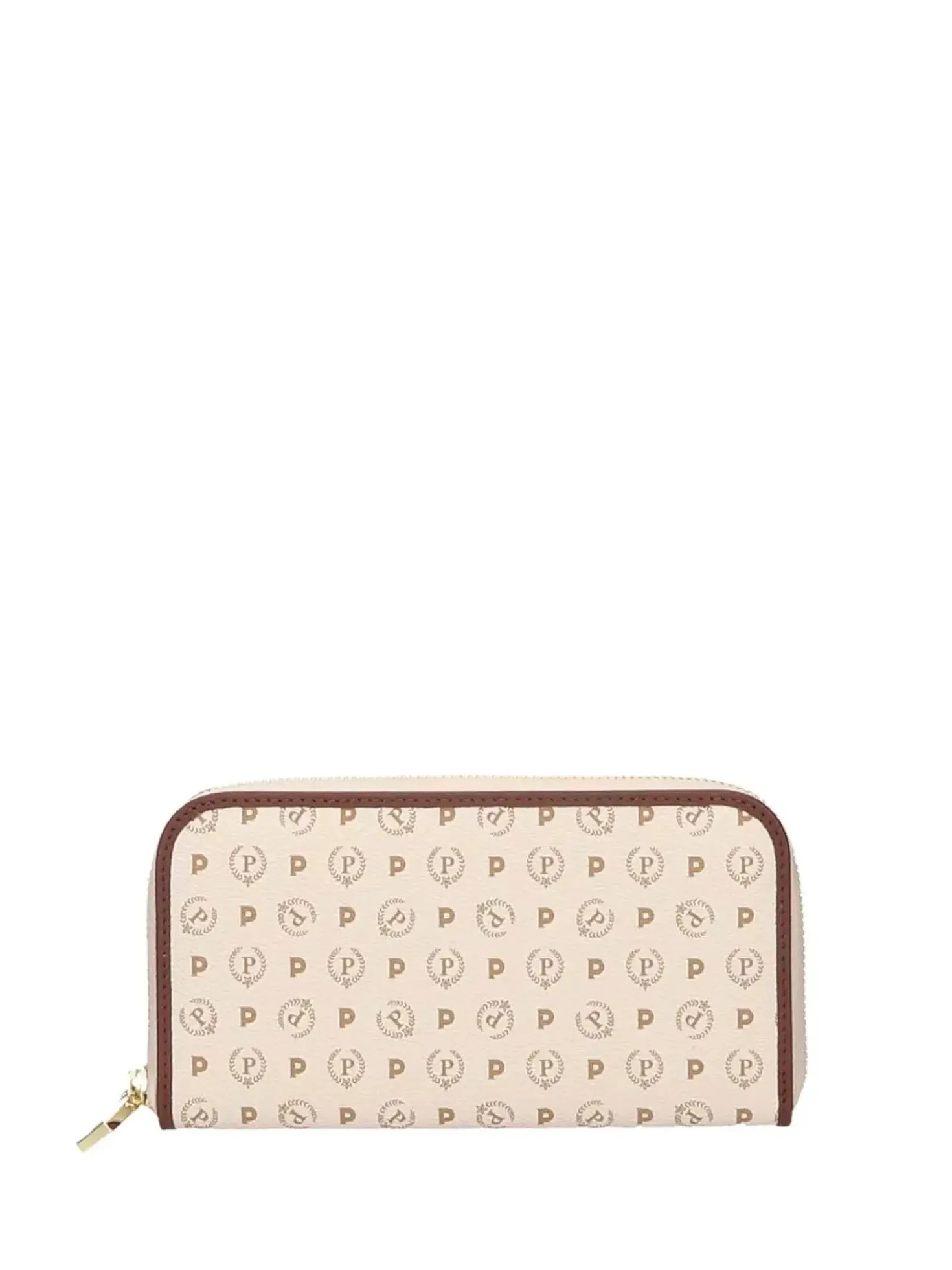 PORTAFOGLIO DONNA - POLLINI AVORIO-MARRONE - TE9001PP02Q11
