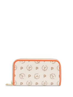 PORTAFOGLIO DONNA - POLLINI AVORIO-ARANCIO - TE9001PP02Q1Y