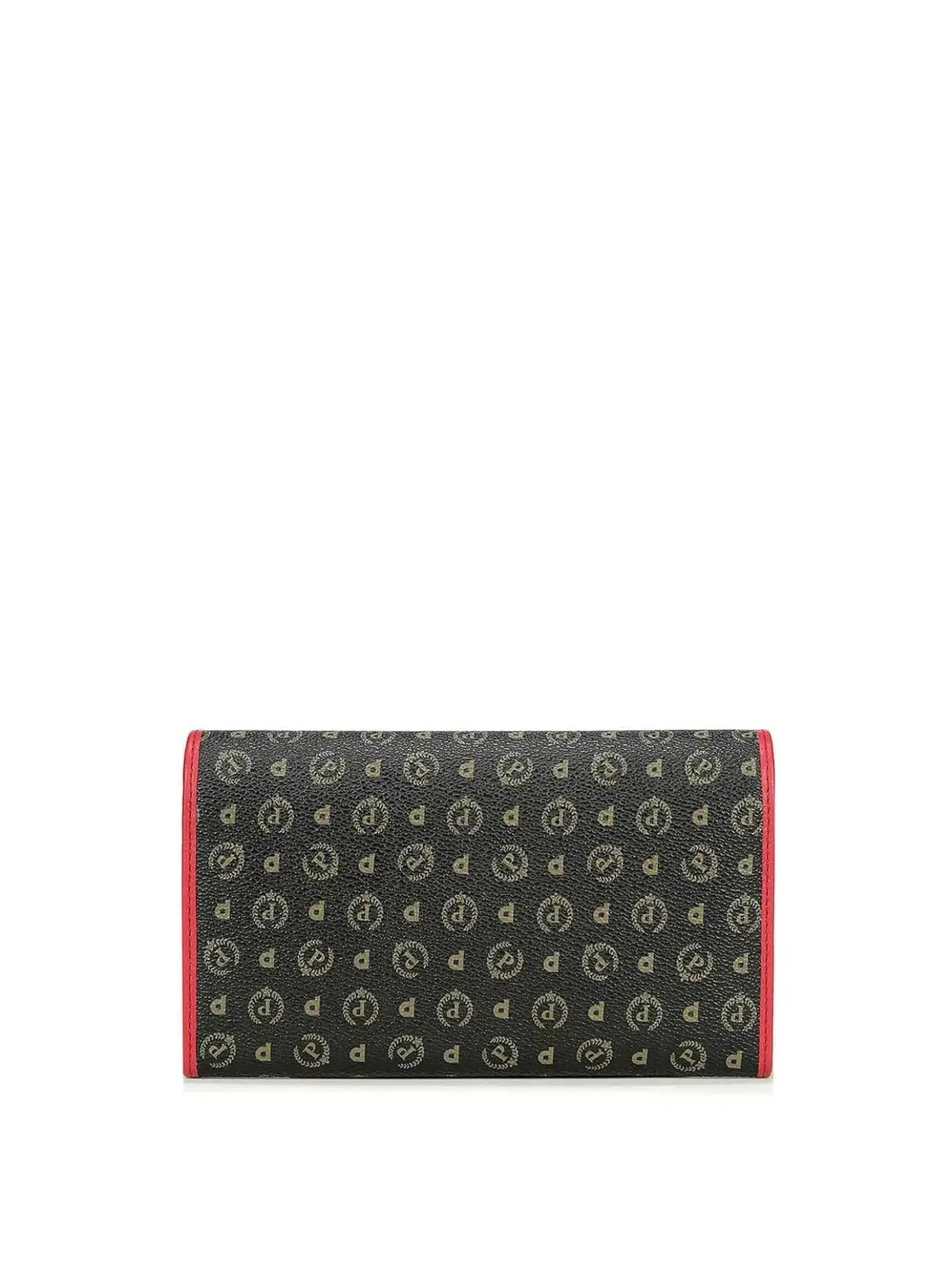 PORTAFOGLIO DONNA - POLLINI NERO-ROSSO - TE9000PP02Q11