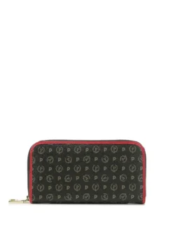 PORTAFOGLIO DONNA - POLLINI NERO-ROSSO - TE9001PP02Q11