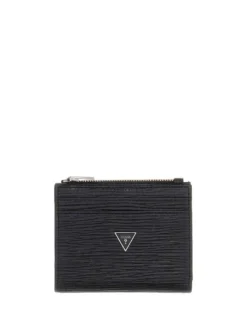 PORTAFOGLIO UOMO - GUESS NERO - SMMIPR LEA03