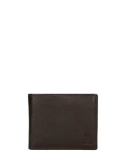 PORTAFOGLIO UOMO - US POLO ASSN. MARRONE - AEUZ32543MHA