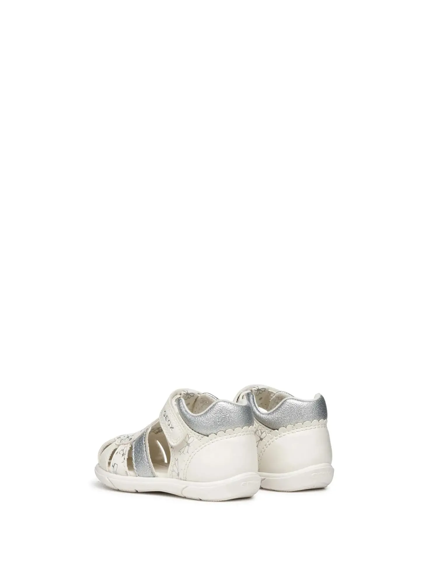 RAGNETTO BAMBINA - GEOX BIANCO-ARGENTO - B556FA 000BC