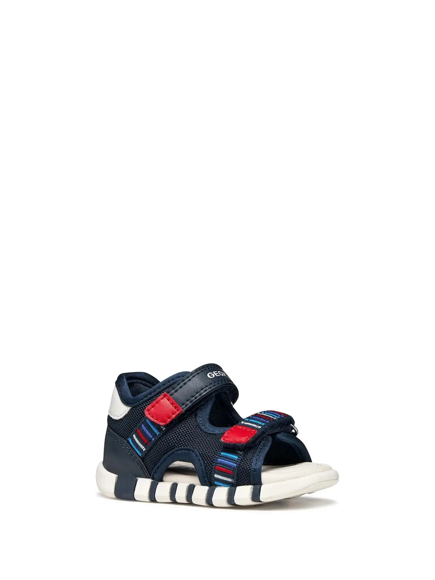 SANDALO BAMBINO - GEOX NAVY-ROSSO - B655PA 0BC14