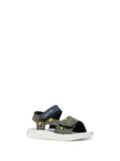 SANDALO BAMBINO - GEOX NAVY-VERDE - B455SC 000CE