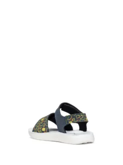 SANDALO BAMBINO - GEOX NAVY-VERDE - B455SC 000CE