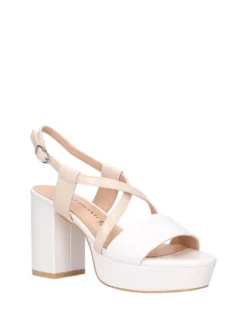 SANDALO DONNA - MARINA GALANTI BIANCO-NUDO - MG 1B392