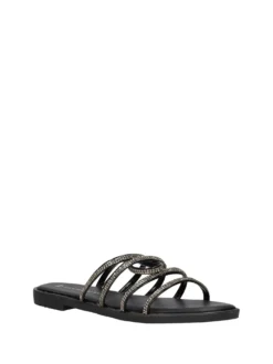 SANDALO DONNA - MARINA GALANTI NERO - MG 1E364