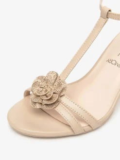 SANDALO DONNA - NERO GIARDINI BEIGE - E615642DE