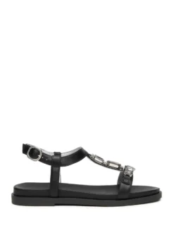 SANDALO DONNA - NERO GIARDINI NERO - E615931D