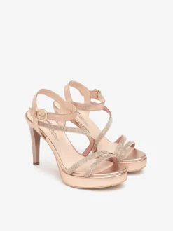 SANDALO DONNA - NERO GIARDINI ROSA - E513150DE