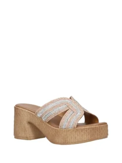 SANDALO DONNA - NINI TAUPE - SS25151