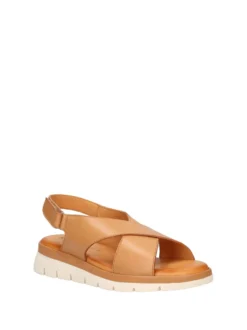SANDALO DONNA - RIPOSELLA CUOIO - BRUNA E WC00BX