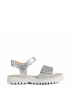 SANDALO RAGAZZA - GEOX ARGENTO - J256EB 0NFEW