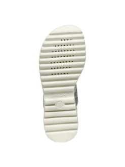 SANDALO RAGAZZA - GEOX BIANCO-ARGENTO - J556EA 0BCEW
