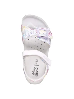 SANDALO RAGAZZA - GEOX BIANCO-ROSA - J158MC 000FC