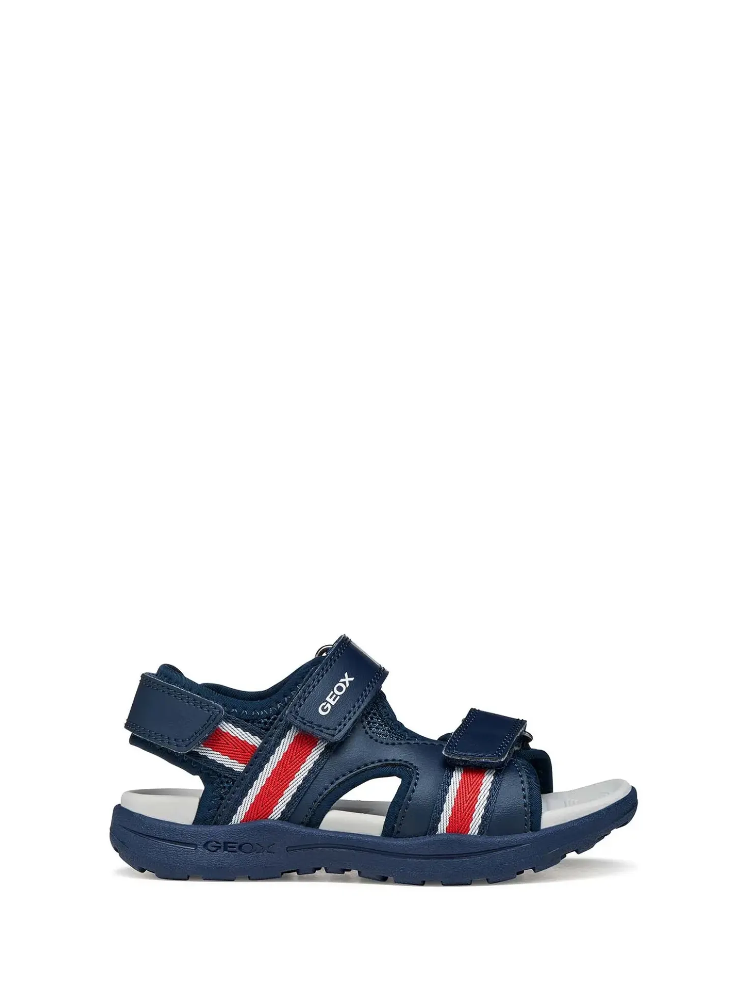 SANDALO RAGAZZO - GEOX NAVY-ROSSO - J555XB 01454