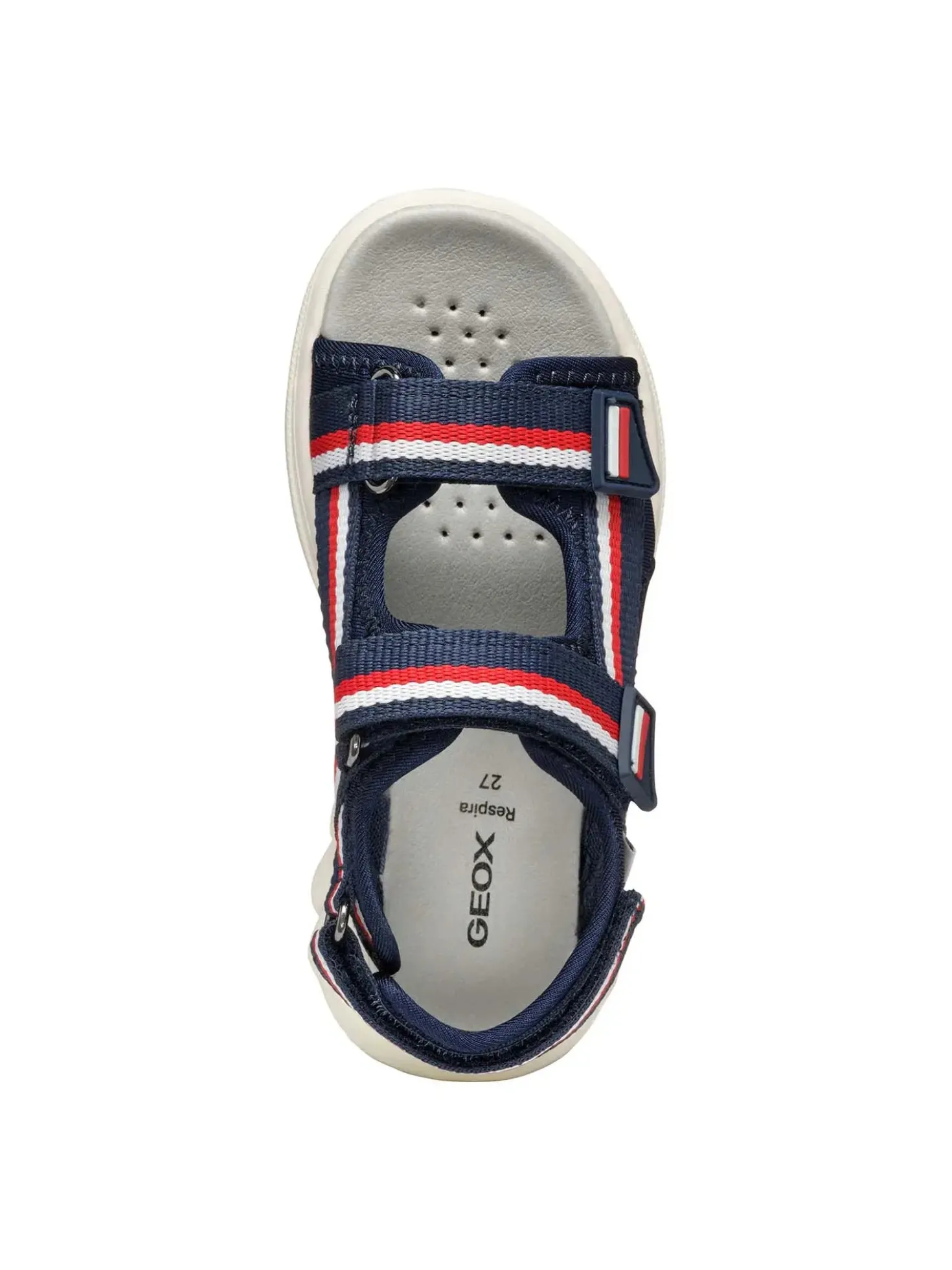 SANDALO RAGAZZO - GEOX NAVY-ROSSO - J55F1C 01511