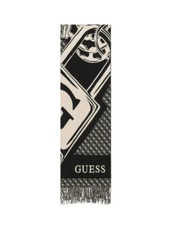 SCIARPA DONNA - GUESS NERO - AW5662 POL03