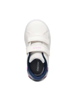 SNEAKERS BAMBINA - GEOX BIANCO-BLU - B365MA 0BCKC