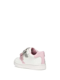 SNEAKERS BAMBINA - GEOX BIANCO-LILLA - B655MB 000BC