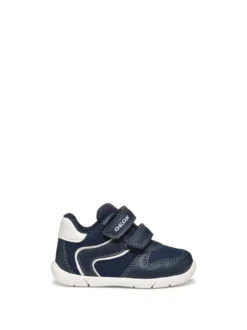 SNEAKERS BAMBINO - GEOX NAVY-BIANCO - B556CA 05410