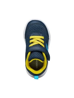SNEAKERS BAMBINO - GEOX NAVY-GIALLO - B454UC 01454