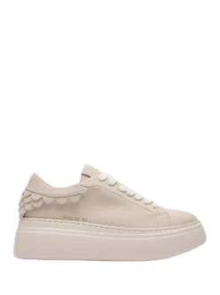 SNEAKERS DONNA - EMANUELLE VEE AVORIO - 462P-100-11-P138