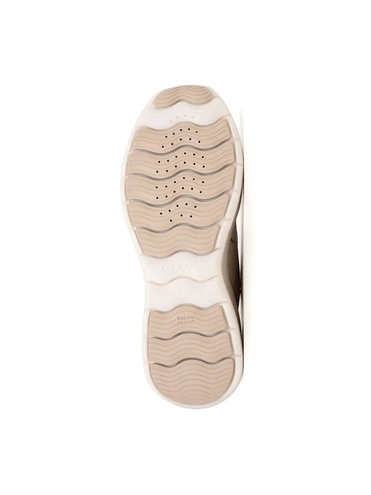 SNEAKERS DONNA - GEOX BEIGE-ORO - D651FB 09BBN