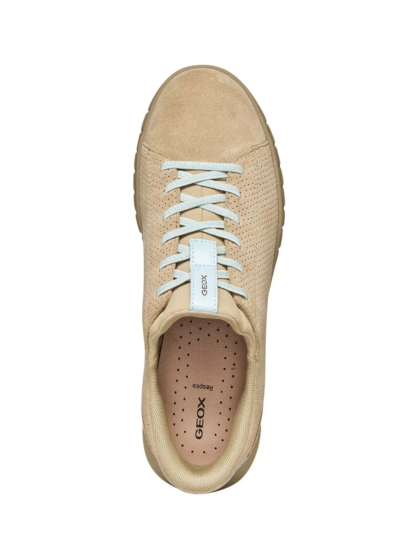 SNEAKERS DONNA - GEOX CREMA - D657SC 022BC