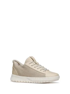 SNEAKERS DONNA - GEOX TAUPE - D657SB 0AS54