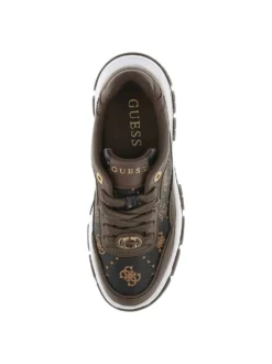 SNEAKERS DONNA - GUESS MARRONE - FLFBRT PEL12