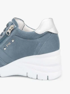 SNEAKERS DONNA - NERO GIARDINI BLU - E615220D