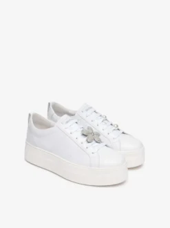 SNEAKERS DONNA - NERO GIARDINI BIANCO - E615311D