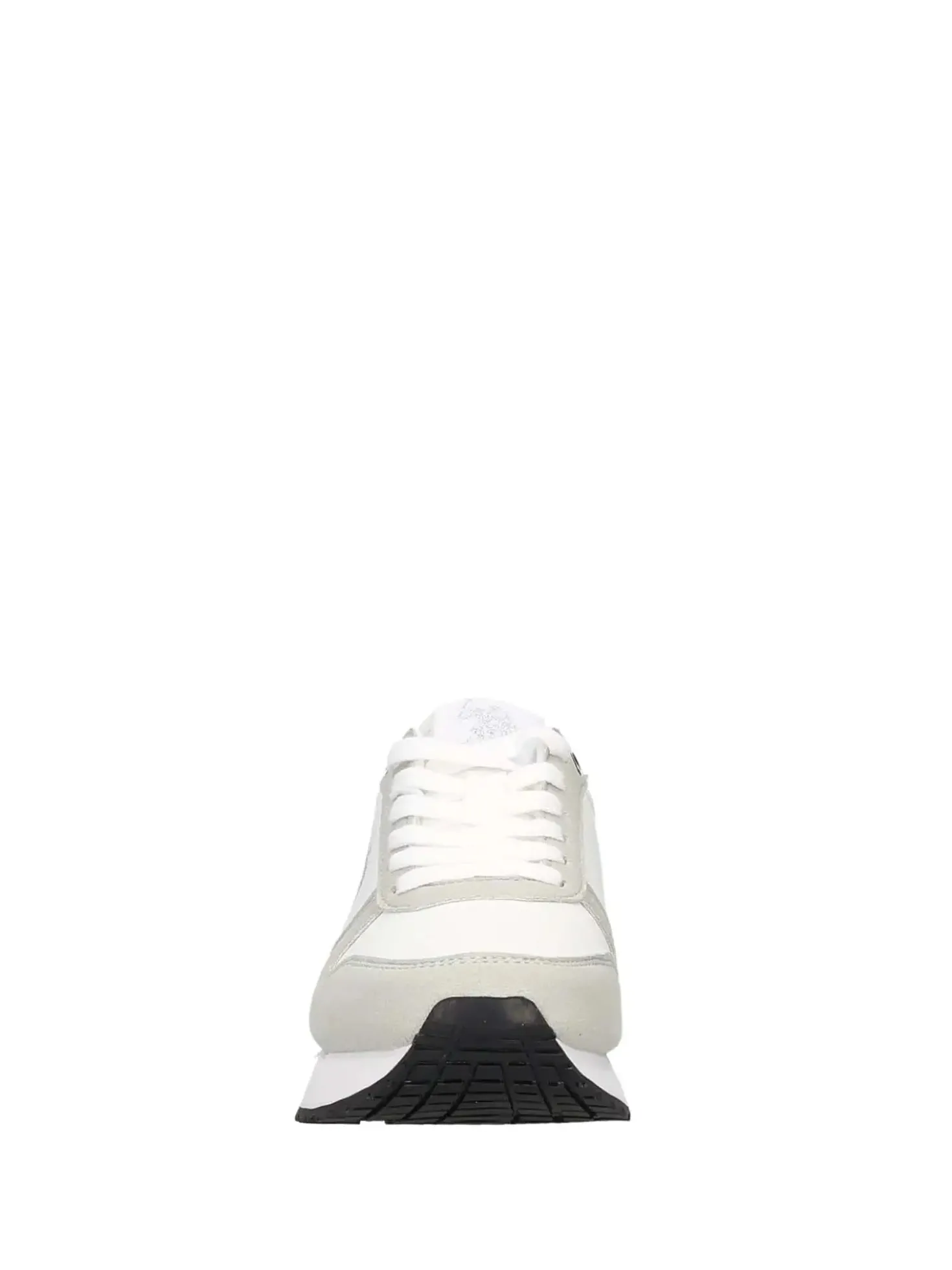 SNEAKERS DONNA - US POLO ASSN. BIANCO-ARGENTO - DENI004W/6YH1