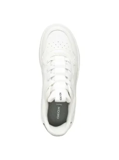 SNEAKERS RAGAZZA - GEOX BIANCO-NERO - J65NRA 05415