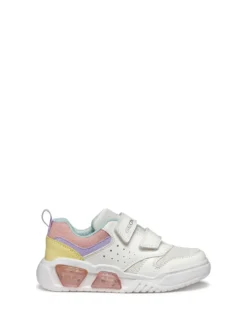 SNEAKERS RAGAZZA - GEOX BIANCO-MULTI - J55HPA 014BU