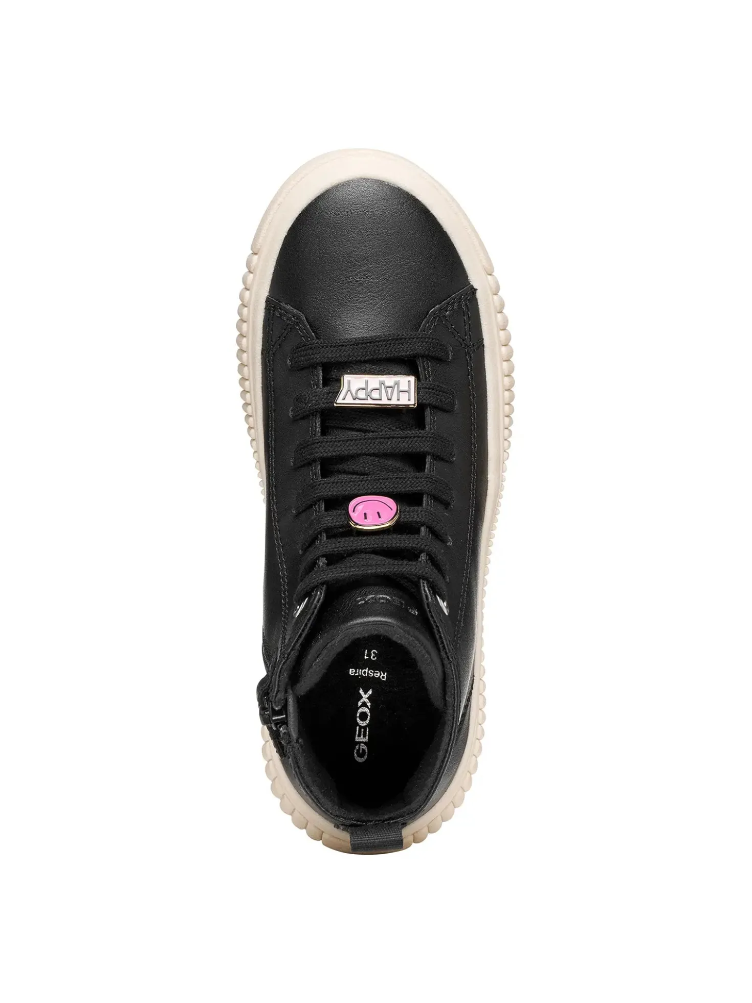 SNEAKERS RAGAZZA - GEOX NERO - J66M3A 000BC