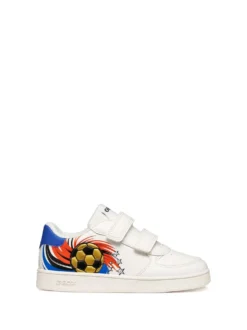 SNEAKERS RAGAZZO - GEOX BIANCO-BLU - J65LSD 0FU54