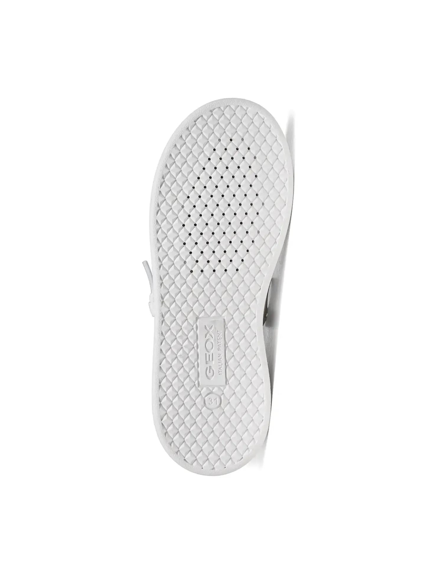 SNEAKERS RAGAZZO - GEOX BIANCO-NERO - J66LRD 05402