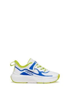 SNEAKERS RAGAZZO - GEOX BIANCO-BLU - J65P7F 01454
